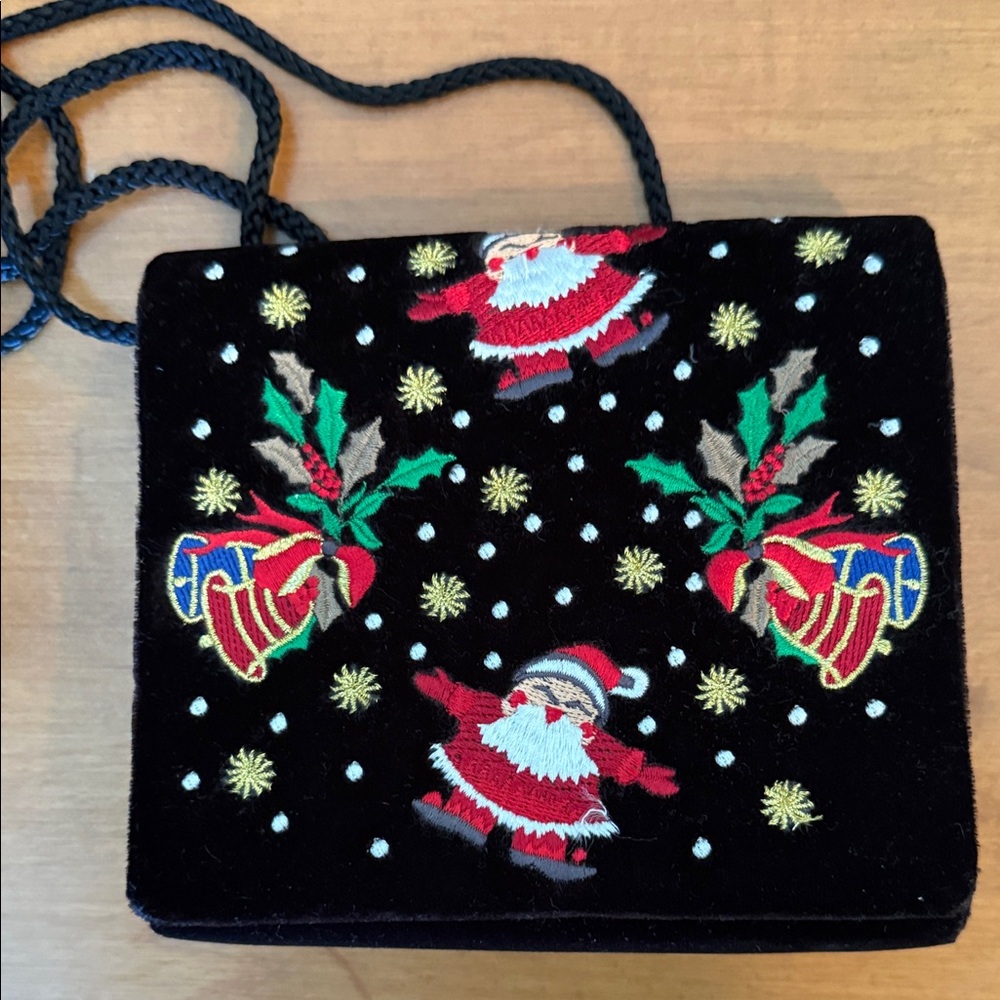Amanda Smith Black Holiday Mini Bag